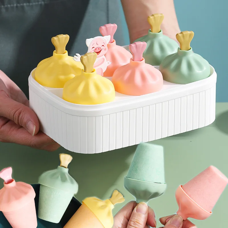 

Силиконовые формы для мороженого, формы для мороженого с крышками в упаковке, 3 полости, для детей, для изготовления тортов/мороженого/фрукт...