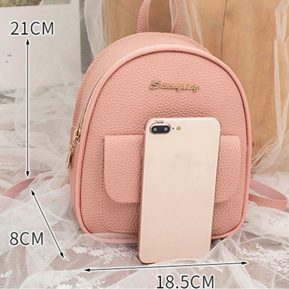 2025 мини-рюкзак женский корейский стиль сумка из искусственной кожи для