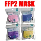 10 шт., одобренные 14 цветов FFP2 маски для лица CE KN95, маски для лица fpp2, респиратор, защитные маски, 5-слойные маски для защиты от пыли