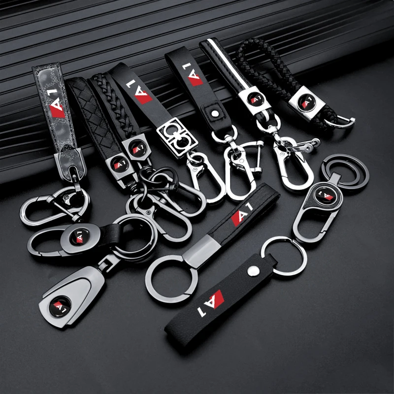 

Car Pendant Keychain Vintage Keyring For Audi Sline TT A1 A3 A4 A4L A5 A6 A7 Q3 Q5 Q7 B6 B7 B8 8P C6 C7 S3 S4 S5 S8 Sports Avant