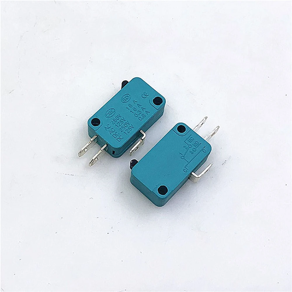 

5pcs 16A 230V 3plug Micro switch Replacement Door Switch Stroke Limit Switch Univesal For Rice Cooker/ Microwave Oven