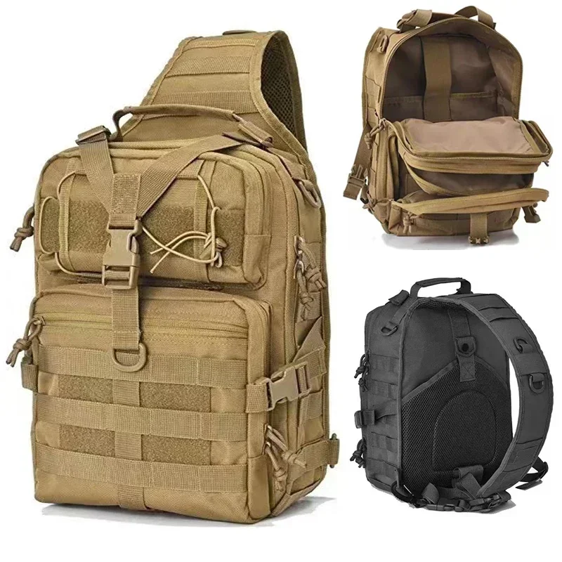 

Daypack Sports Bag Bag Backpack Hunting Molle Belt Camping Hiking Tactical Backpack Military Outdoor Climbing Shoulder Trekking