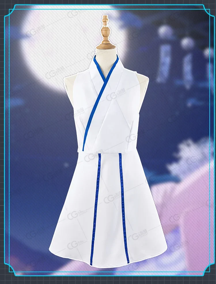 Игра Blue Archive Chise Косплей Костюм Хэллоуин Наряды Женское Кимоно Платье Wig