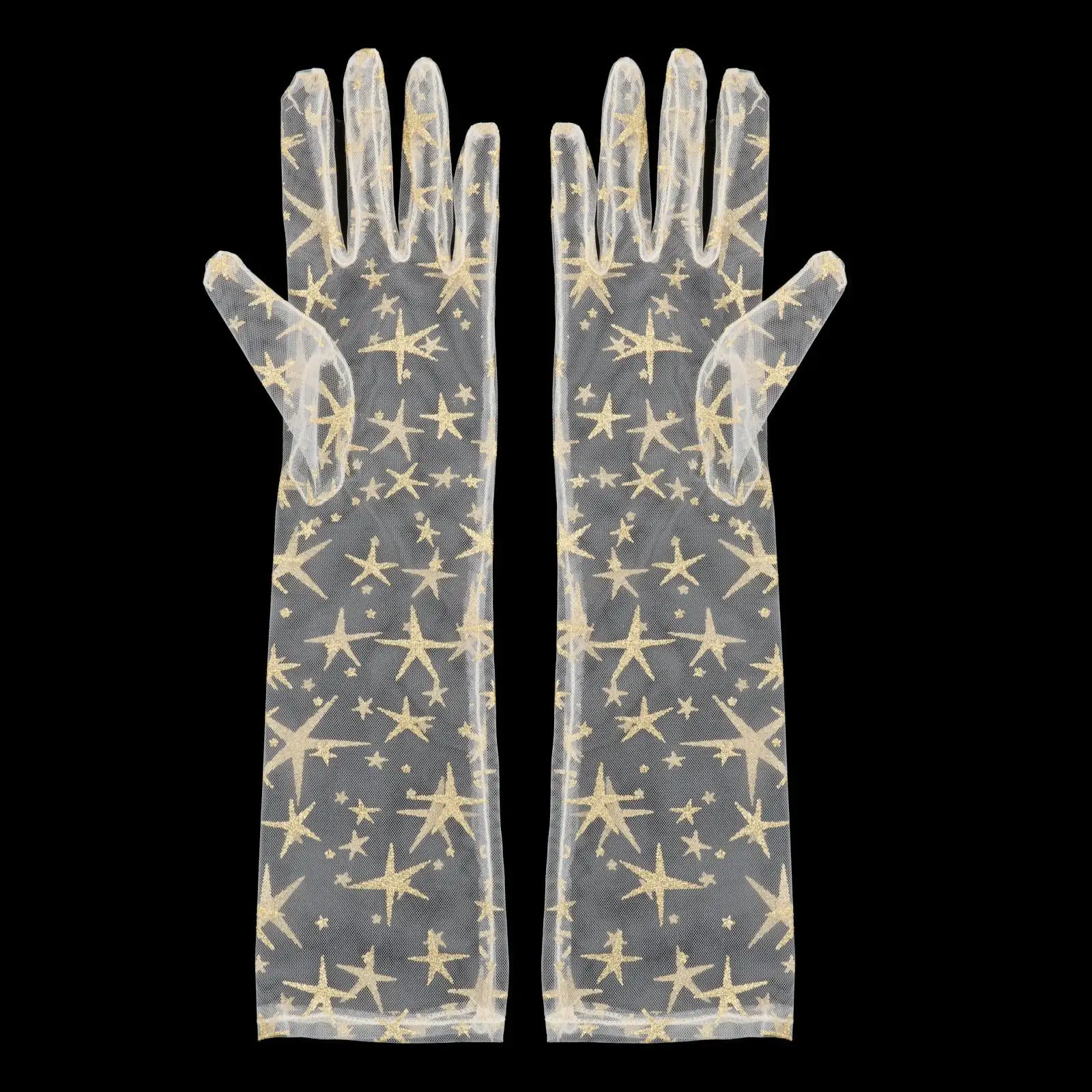 

Свадебные перчатки для платья невесты длинные прозрачные тюлевые перчатки Аксессуары для выпускного костюма