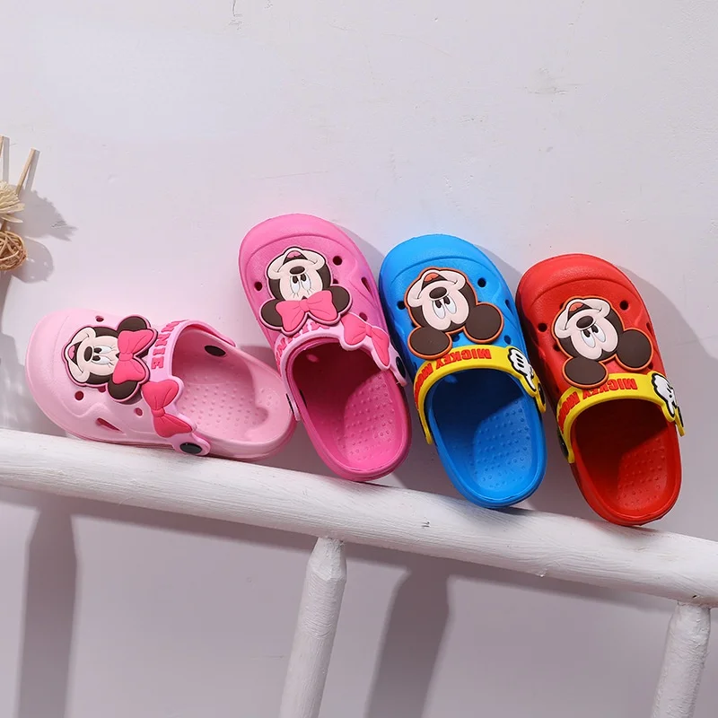 Новинка лета 2022 домашняя обувь с Микки Маусом нескользящая Домашняя одежда