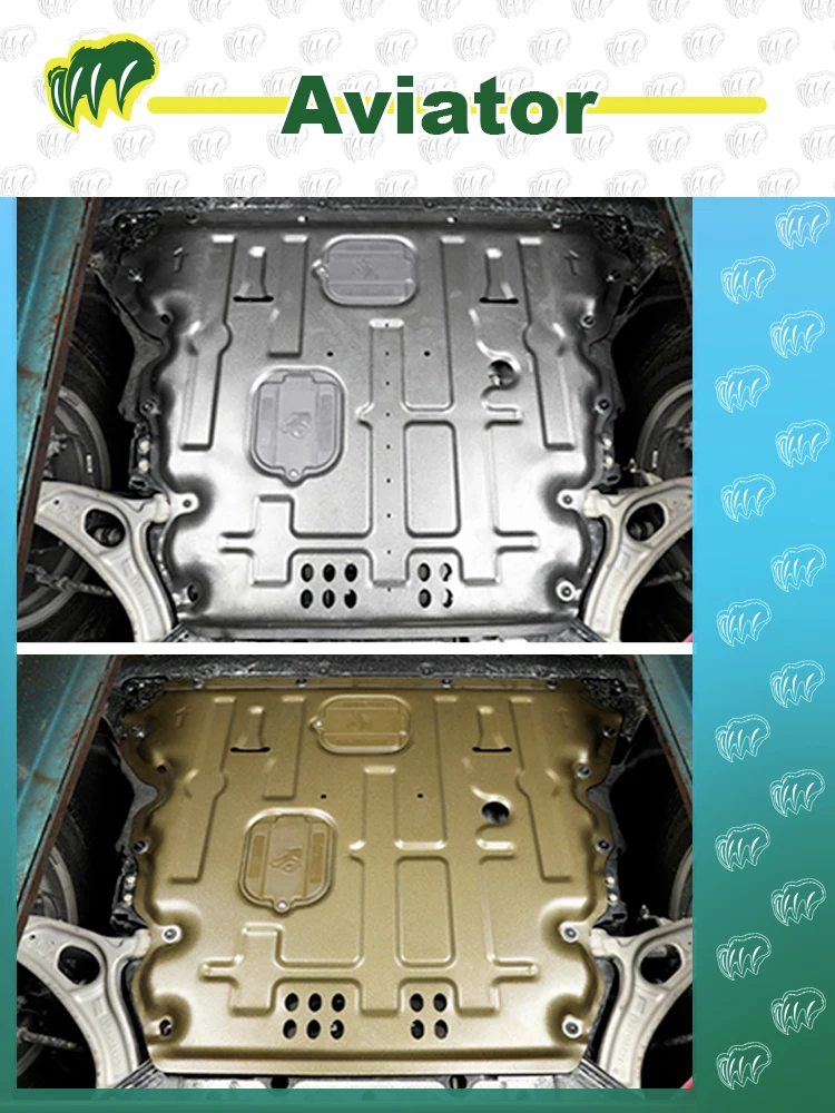 Для Lincoln Aviator 2020 2021 2022 2023 годов выпуска двигателя задняя Защитная панель от брызг