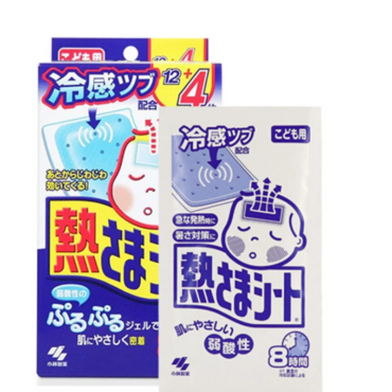 Антипиретическая охлаждающая гелевая паста для детей с повышенной температурой