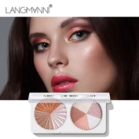 highlighter powder facial bronzers glitter palette face contour glow shimmer blush powder illuminator highlight cosmetics