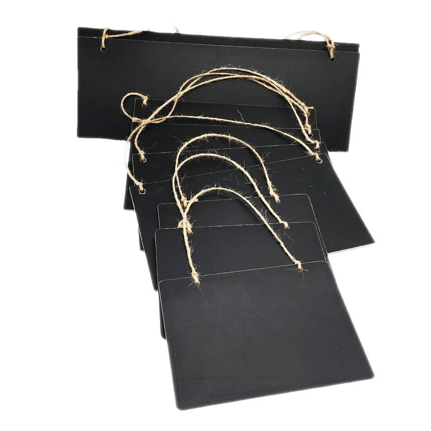 Подвесная деревянная доска с веревкой для сообщений объявлений свадебные