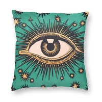 mystical evil eyes cushion cover home decor living room cushion cover double sided printing