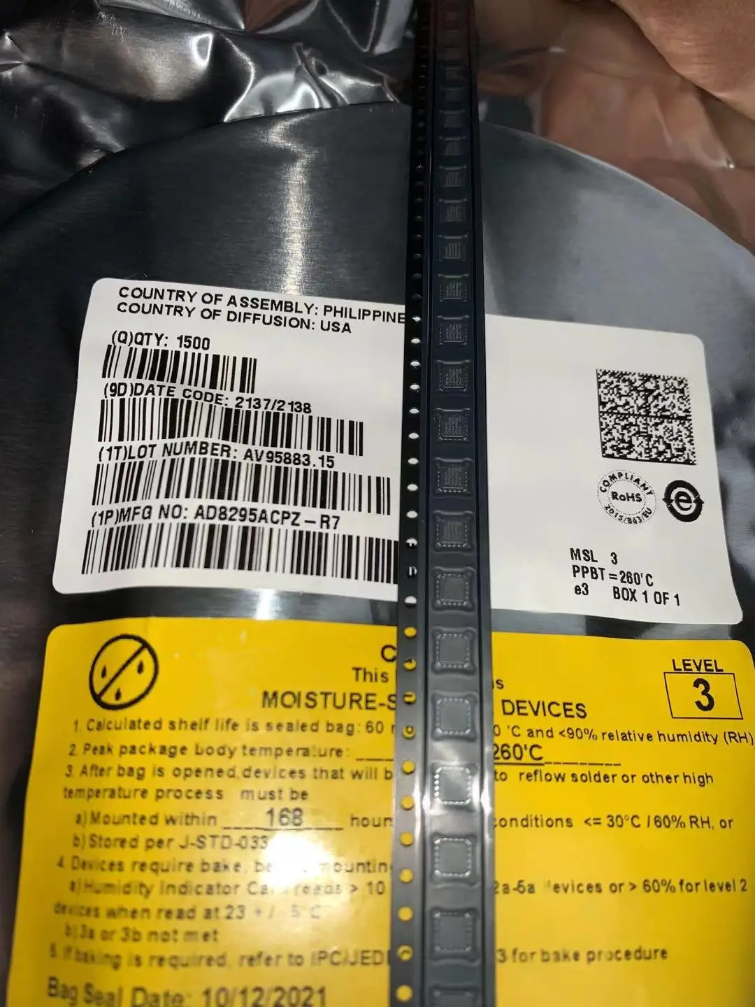 

AD8295ACPZ-R7 LFCSP-16 Instrument amplifier, 1.2MHZ, 140DB new original stock