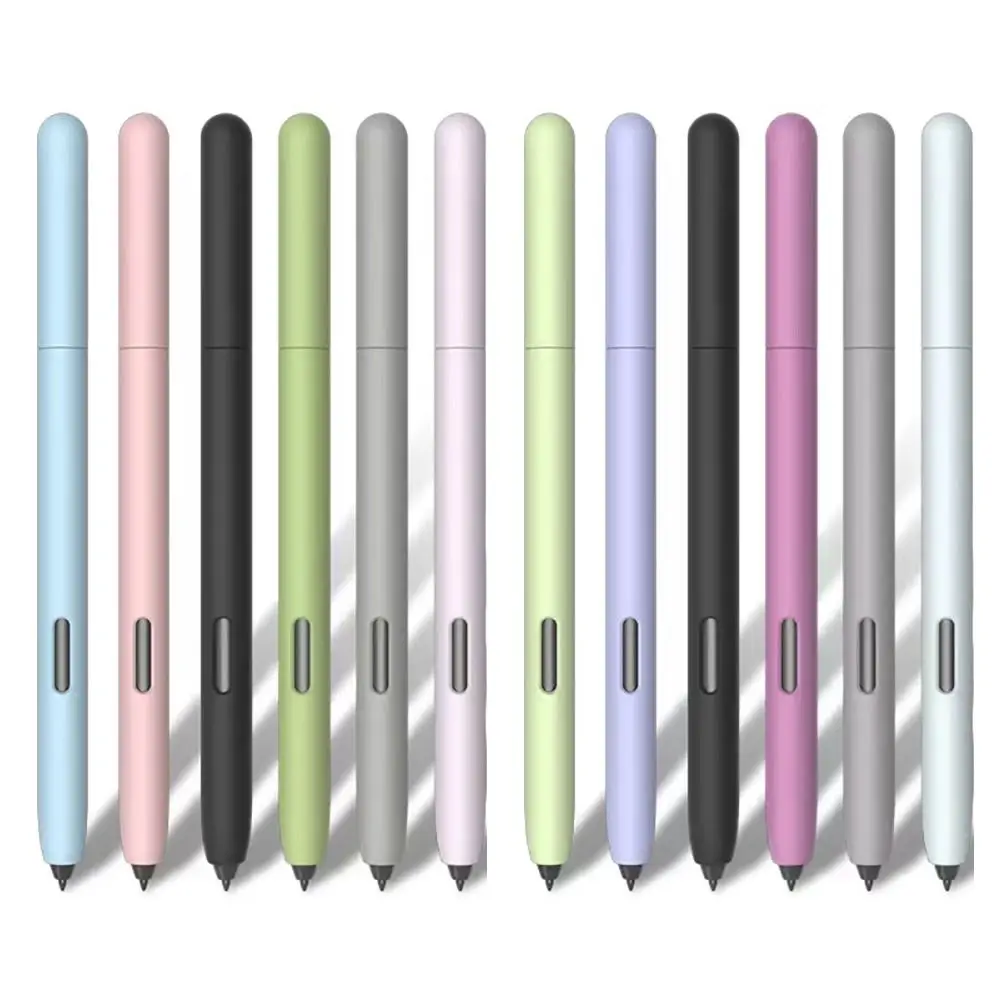 

2023 Silicone Pencil Case For Samsung Galaxy Tab S7/S8/S9 Plus Ultra S Cover Cute Cartoon Shockproof Tablet Silicone Pencil Case
