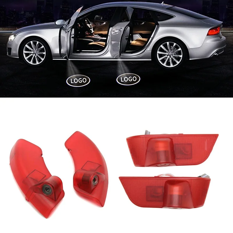 

car accessories For C-hevrolet Captiva 2007-2018 welcome lights dedicated car logo door lights auto LED