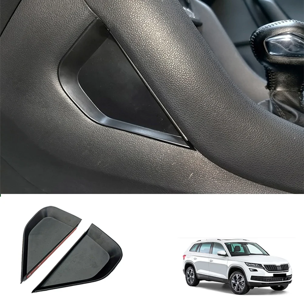 

Car Side Center Control Storage Box Space Plate Plastic Cover Trim Interior Accessories for Skoda Kodiaq 2017-2022
