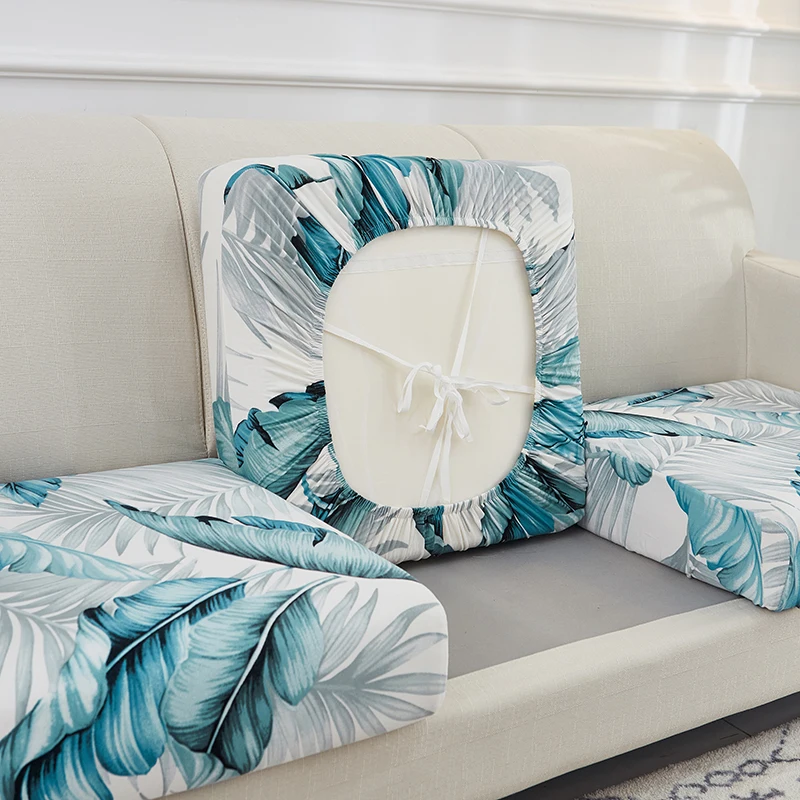 

Funiture Protector Sofa Cushion Cover Printed Sofa Seat Cushion Slipcover Elastic Couch Covers for Sofas 1/2/3/4 Seat