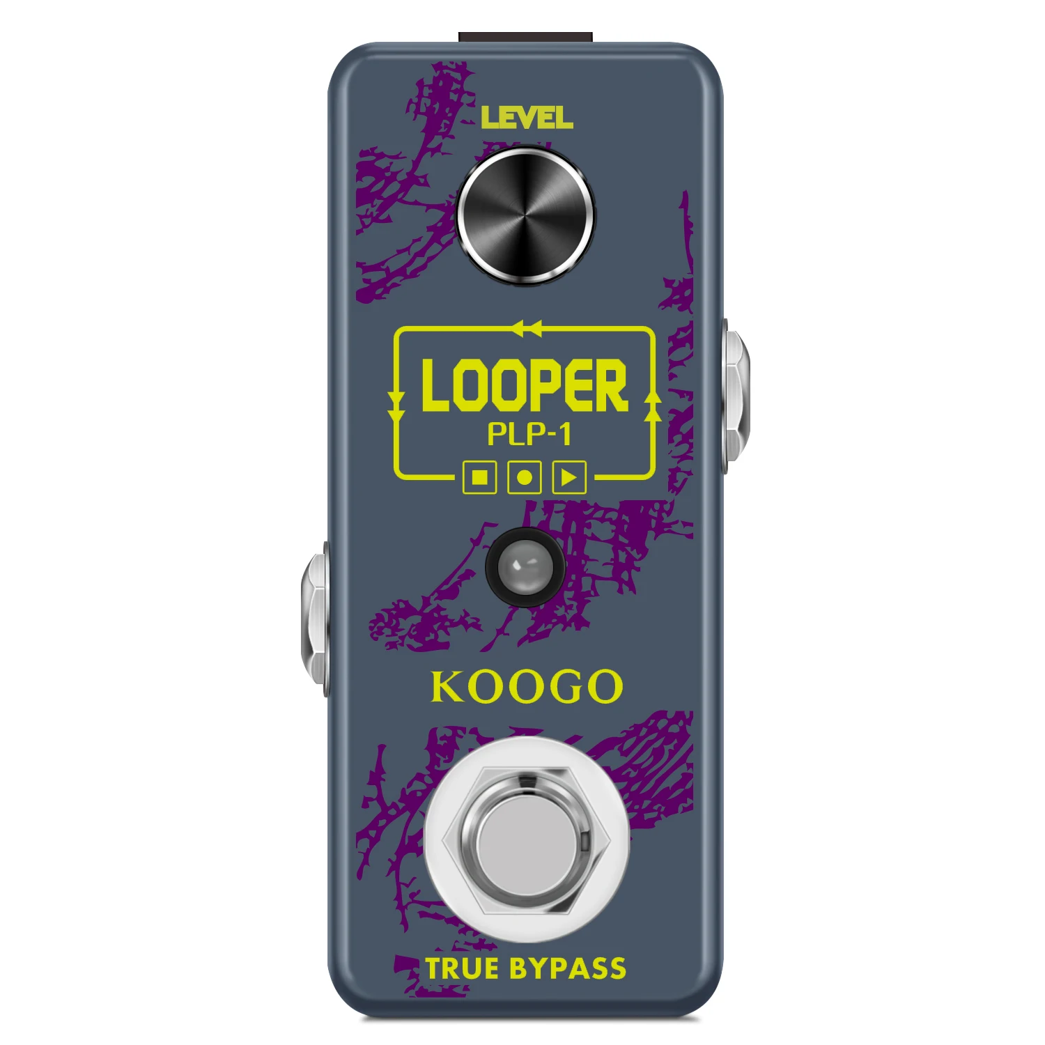 Koogo LEF-332 Guitar Looper Pedal Digital Looper Effect Pedals For Electric Guitar Bass 10 Min Recording Time