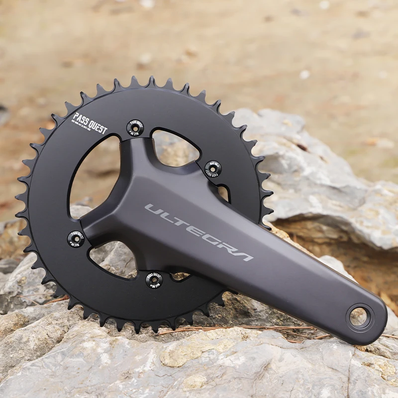 Круглая Звездочка для шоссейного велосипеда PASS QUEST 110BCD UT TEGRA R8100 DURA -ACE R9200