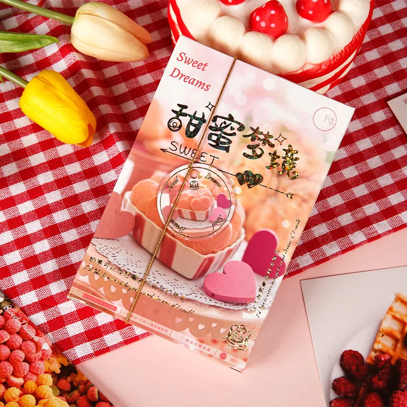 

30 Pcs/Set Sweet Dreams Series Postcard Cute Dessert Cake Art Greeting Message Cards Writing Gift Card