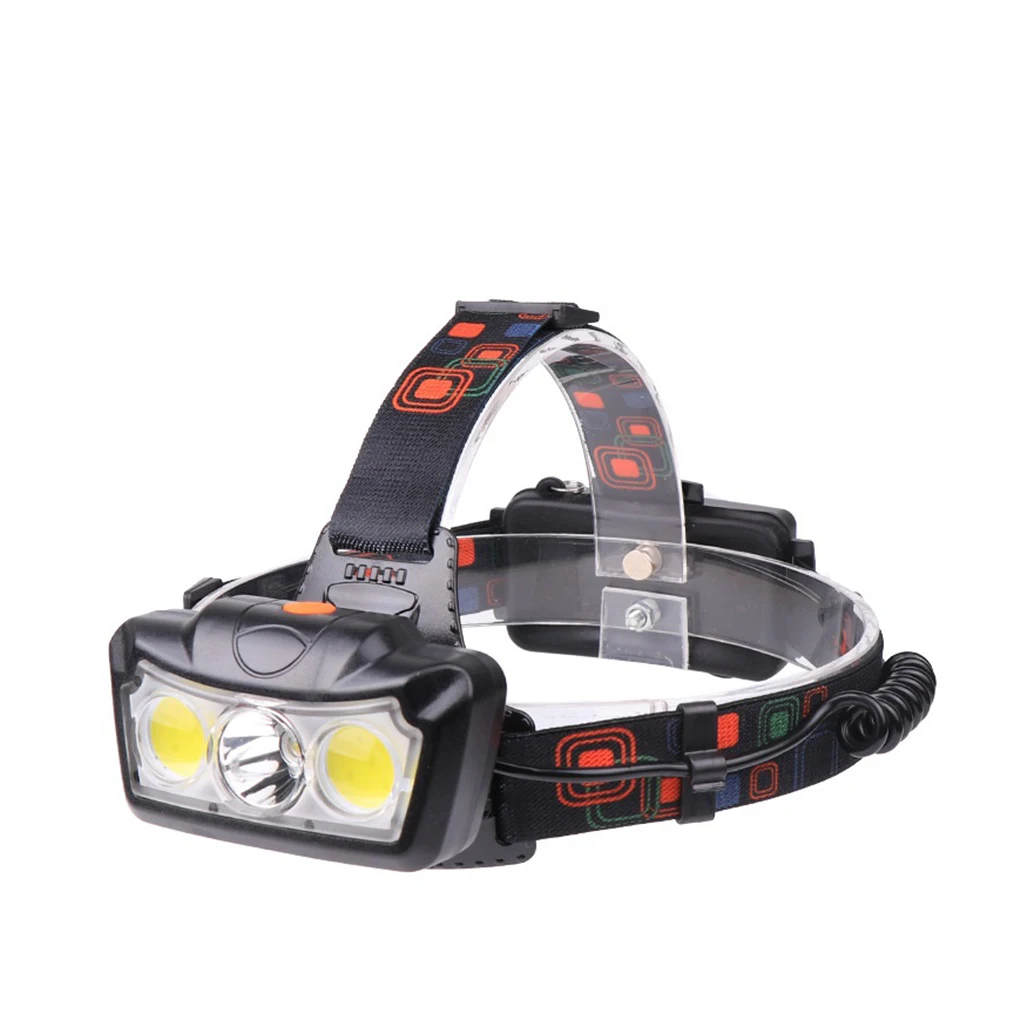 

Перезаряжаемый налобный фонарь, 4 режима, водонепроницаемый, высокая яркость, для рыбалки, бега, алюминиевого сплава, аксессуар для освещени...