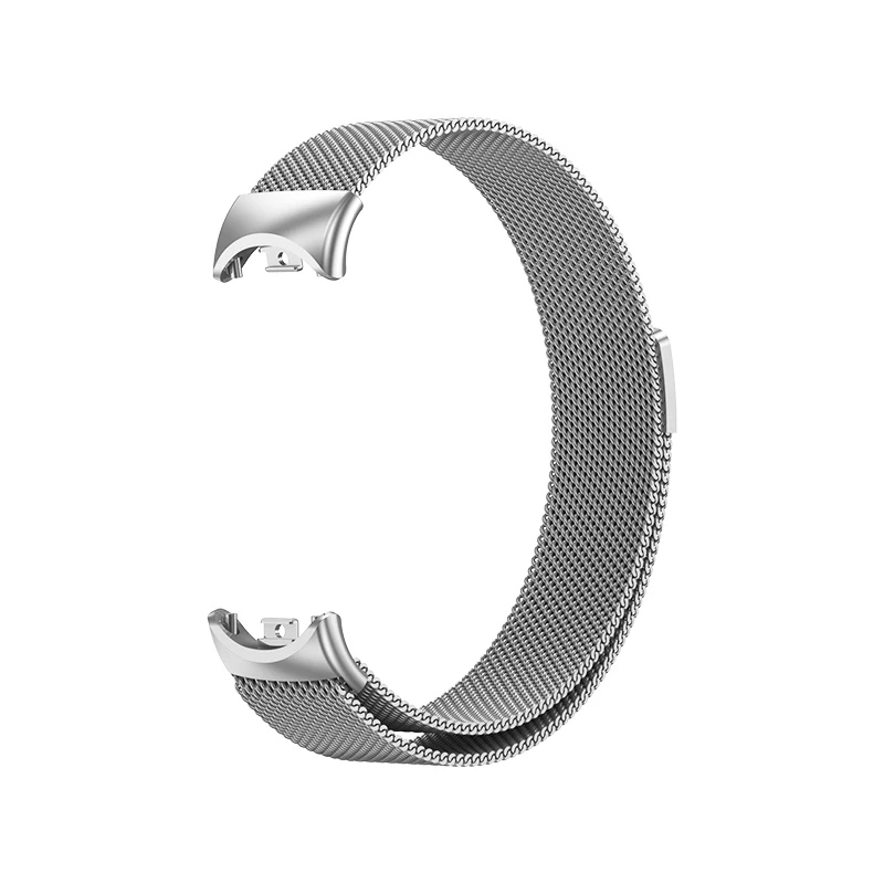 Milanese Loop Strap For Xiaomi Mi Band 8 Strap Miband 8 NFC Bracelet metal magnetic belt correa mi band 8 wristband accessories