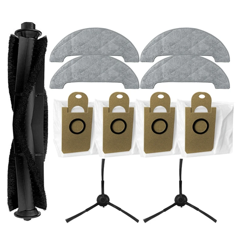 

Main Brush Dust Bags Mop Cloth Side Brush Spare Parts For XIAOMI VIOMI S9 Robot Vacuum Cleaner Accessories