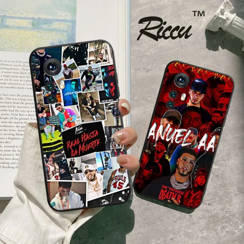 

Rapper Anuel AA Real Hasta La Muerte Phone Case For Xiaomi Redmi Note 11 10 9C Pro 10X K20 Back Cover Note 9A K40 K30S Cover