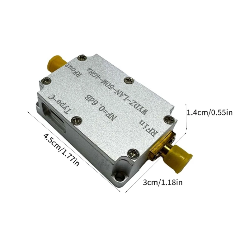 50M-4G RF малошумящий усилитель 90 мА оптимизирует чувствительность для анализа