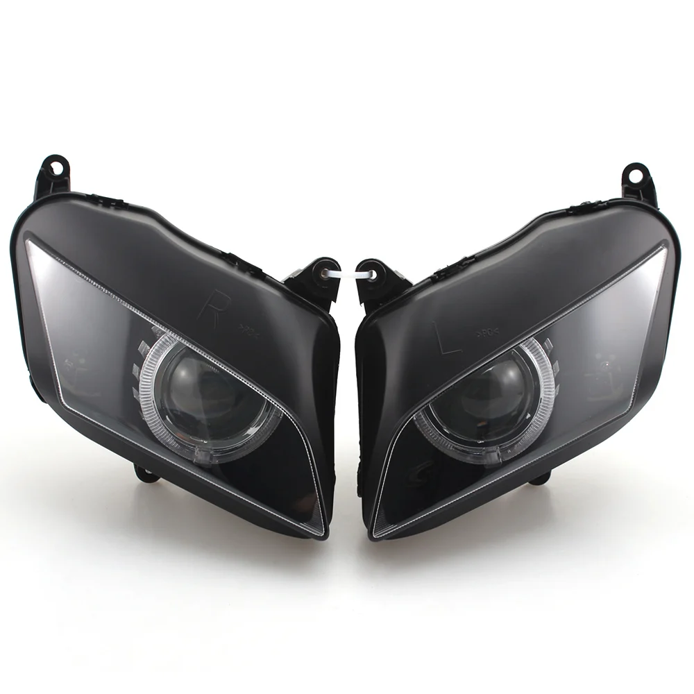 Мотоциклетная фара ближний/Hi Beam HID проектор в сборе светодиодная угловая с