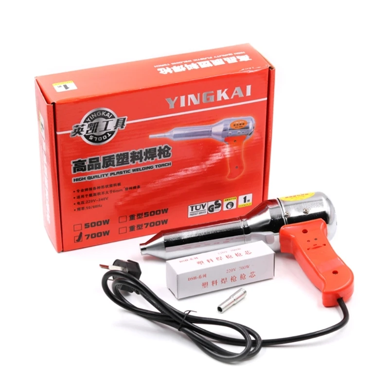 

700W 220V-240V Plastic Hot Air Welding Guns Torch Tool High-temperature Resistant Plastic Welding Torch Air Guns