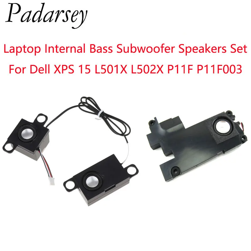 Pardarsey-Reemplazo de altavoces internos para ordenador portátil, Subwoofer para Dell XPS 15, L501X, L502X, P11F, P11F003, CN-0TF8VD, 0TF8VD