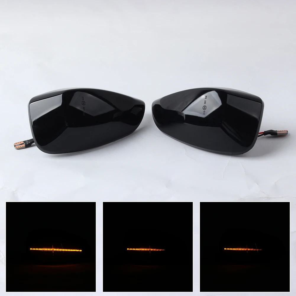 

2pcs 12V Dynamic Blinker LED Turn Signal Light Side Mirror Indicator Sequential Fit For Vauxhall Movano 2010-On