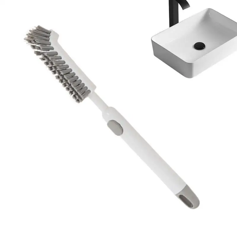 

Hard Bristle Crevice Brush Window Groove Cleaning Brush Hard Bristle Brush Multifunctional Adjustable Gaps Cleaning Tool