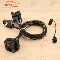 for vw rcd510 9w2 9w7 9zz rns510 mib car radio bluetooth module wire pq direct plug wireless microphone harness cable