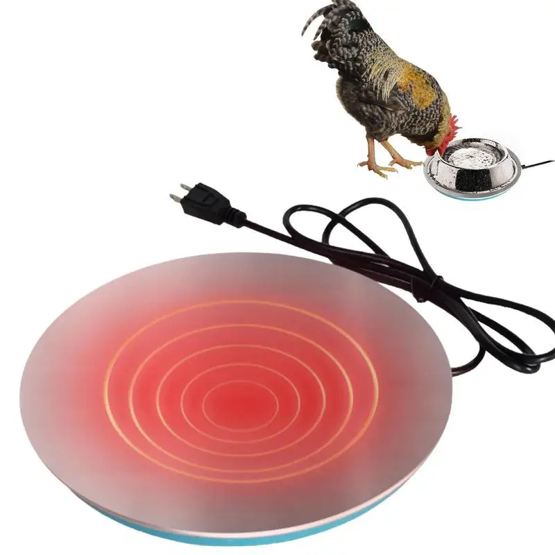 

Подогреватель для курицы, водонагреватель для птицы с кабелем питания 4,5 футов, водонагреватель для курицы, мощность 4,5 футов