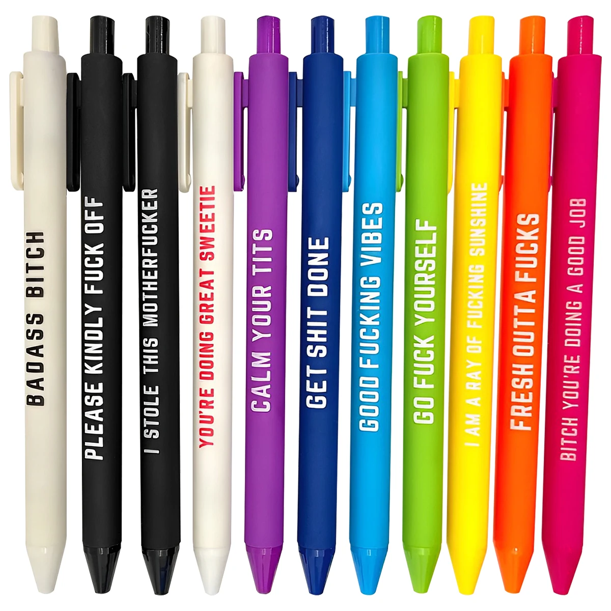 

Набор забавных шариковых ручек, 0,5 мм, 11 шт.