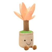 new dragon beard tree plush toys kawaii potted plants dolls stuffed soft bonsai decorative toys for children