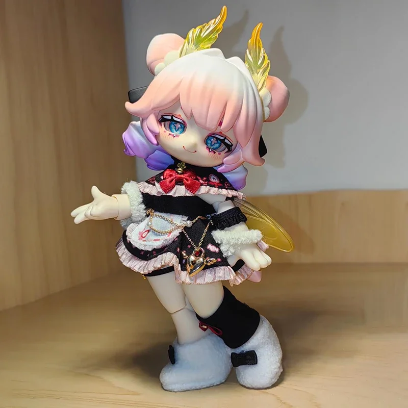 Фото Новая Kukaka Insect Cafe Serie Blind Box Toy Ob11 1/12 Bjd Action Doll Toy Caixa Surpresa Фигурка Милая модель Подарок на день рождения №3