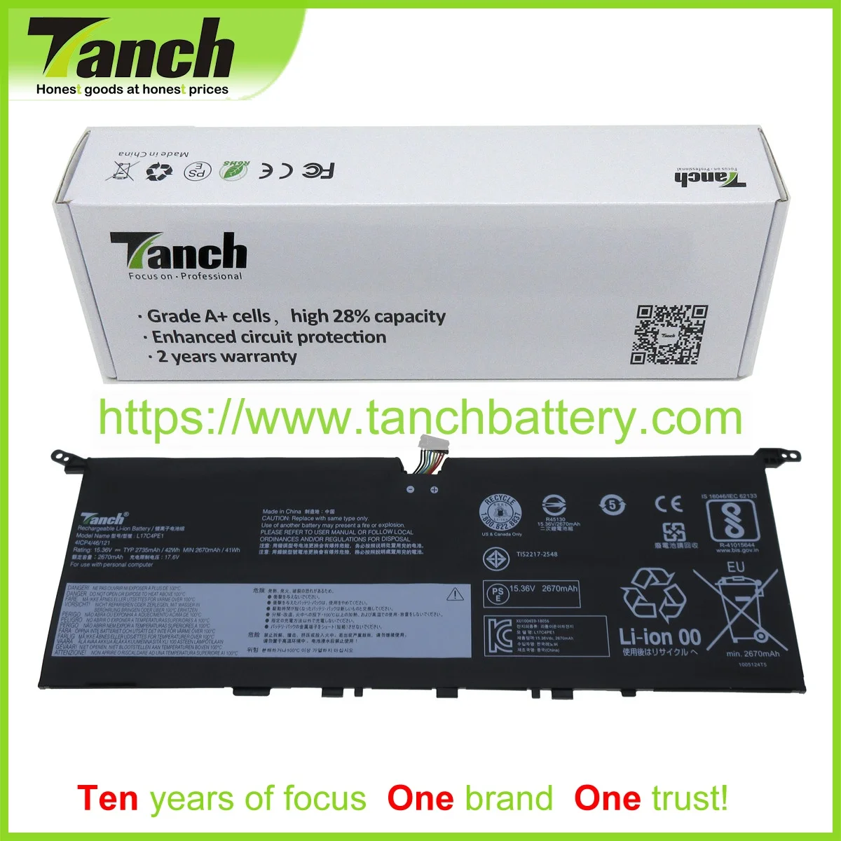 Аккумуляторы Tanch для ноутбуков LENOVO L17C4PE1 928QA232H 5B10W67274 Yoga S730 -13IML -13 81U4001TAU -13IWL 15,36 V 4 celll Аккумуляторы Tanch для ноутбуков LENOVO L17C4PE1 928QA232H 5B10W67274 Yoga S730 -13IML -13 81U4001TAU -13IWL 15,36 V 4 celll