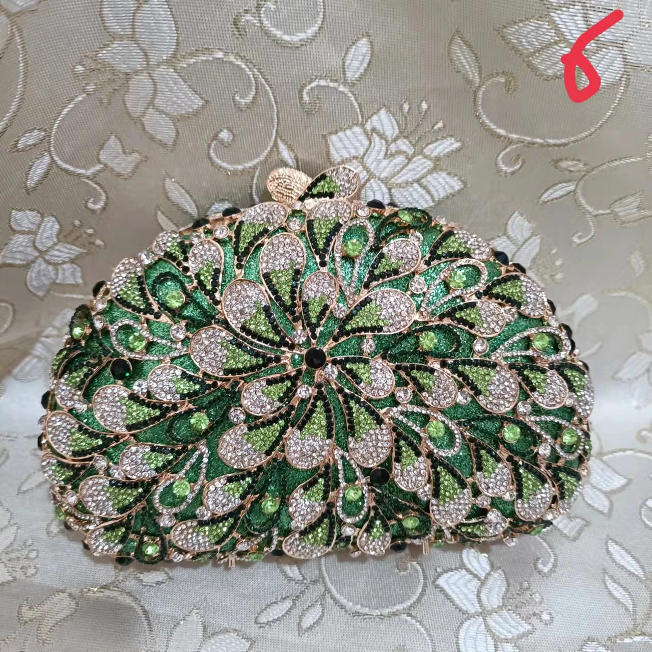 

Женский красный, фиолетовый, алмазный, вечерний кошелек с вырезами, свадебная, Коктейльная, стразы, сумочка для свадебной вечеринки, выпускн...