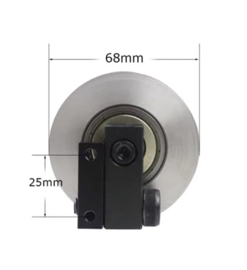 1 шт. 68*50 мм регулировка отклонения ленточной шлифовальной машины полностью