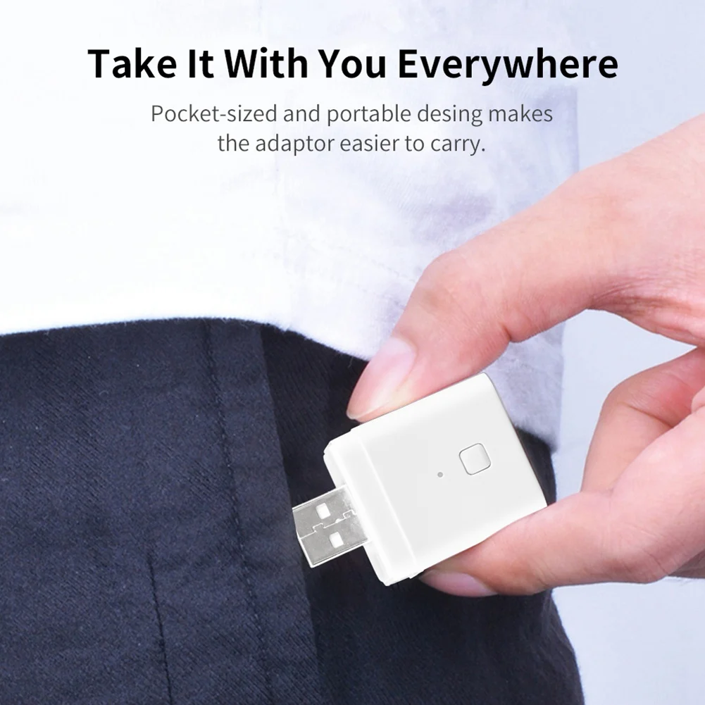 Фото Умный Wi-Fi USB-адаптер Tuya, мини-адаптер питания USB 5В, управление через Smart Life, совместимость с Alexa, Google, Яндекс, Алиса, 3 порта USB, очень рекомендуется №3