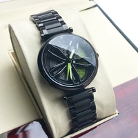 hand mens student waterproof time to run wormhole brand stainless steel non mechanical mens watch