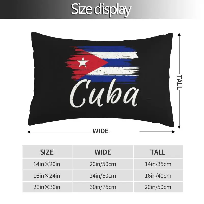 Наволочки для подушек в скандинавском стиле с изображением кубинского флага