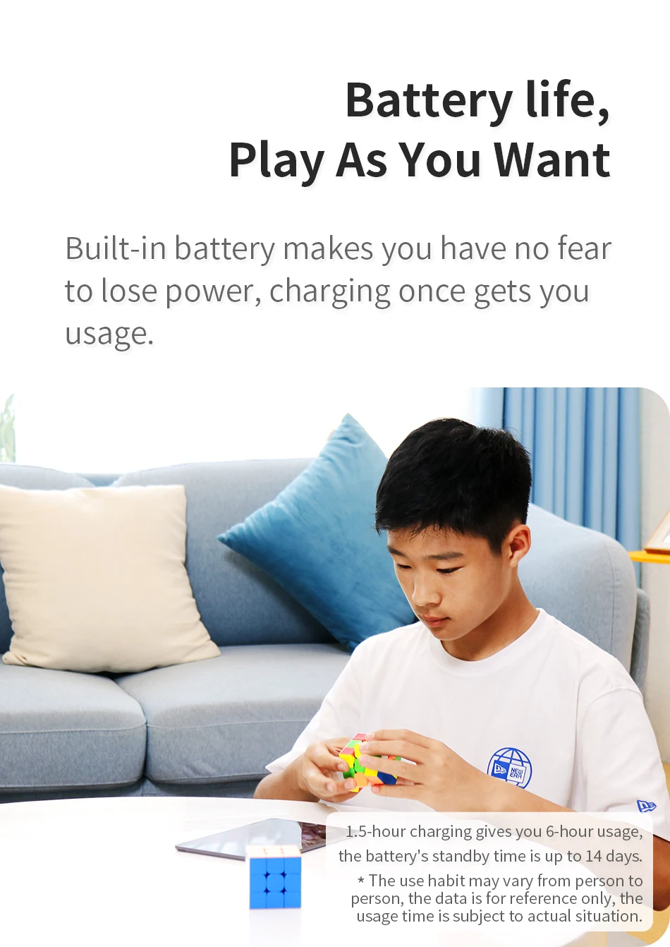 Умный куб MoYu Weilong Ai 3x3X3 профессиональный Магнитный магический 3 скорости Bluetooth