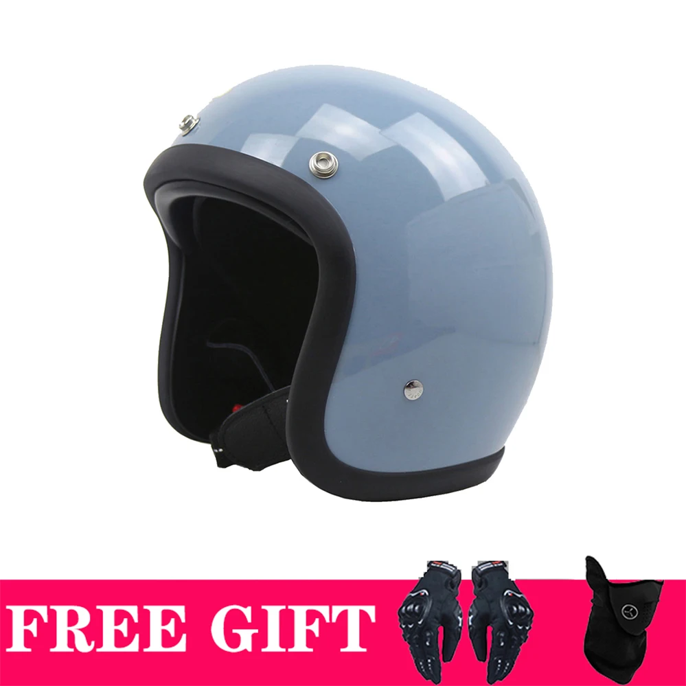 Мотоциклетный шлем TT & COCASCOS из стекловолокна оригинальный винтажный