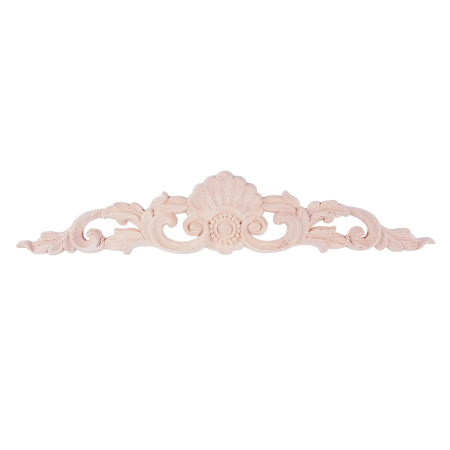 

1 резная угловая накладка из резинового дуба, аппликация для мебели, ящика, двери, домашний декор, Тип: 1 Размер: 28*5,5 см