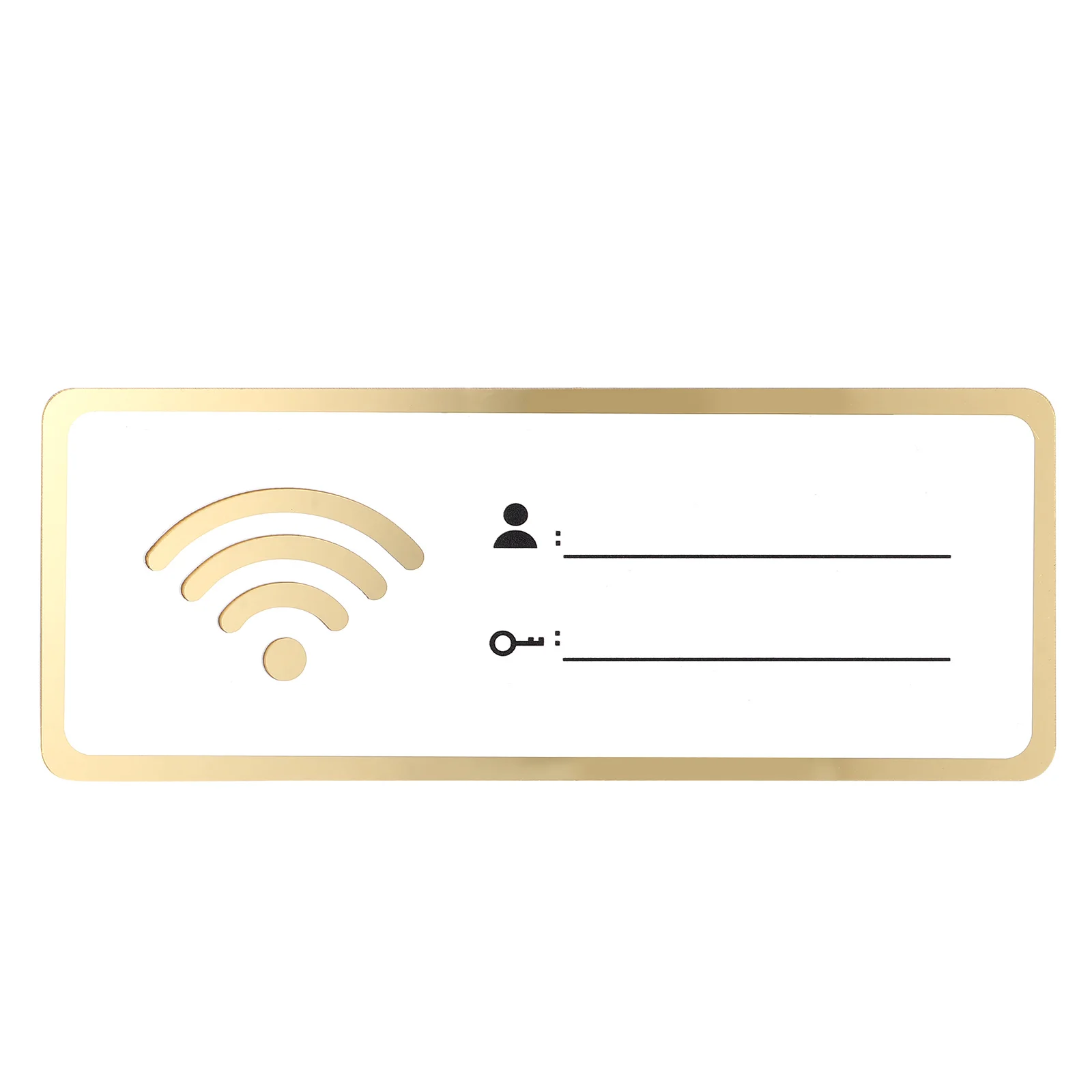 

Wifi Sign Password Wall Acrylic Plaque Network Wireless Hotel Board Guest Chalkboard Decor Room Plaques Signs Printable Code