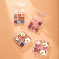 1box play with colors nine color eyeshadow palette super fire portable earth color student women dont smudge cosmetic