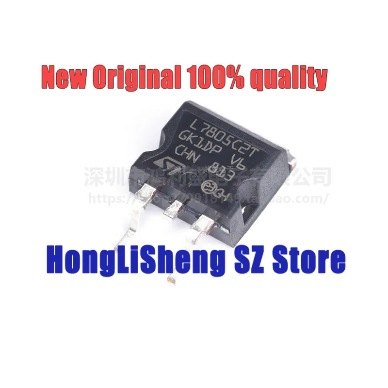 

10 шт./лот Φ L7805CD2T L7805C2T TO-263 Чипсет 100% новый и оригинальный Φ