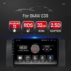 Автомагнитола 2 Din на Android 11 с GPS, мультимедийный проигрыватель для BMW X5 E39 1996-2006, навигация 2.5D HD, авто видео, 32 ГБ, RDS, FM, AM, BT, без DVD